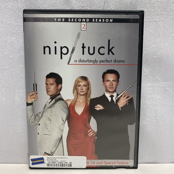 Nip/Tuck -‎ The Complete Second Season (DVD, 2005, 6-Disc Set) Blockbuster - Picture 7 of 9